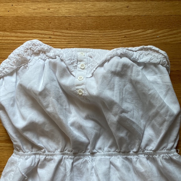 Garage white cottage core dress. - Picture 2 of 3